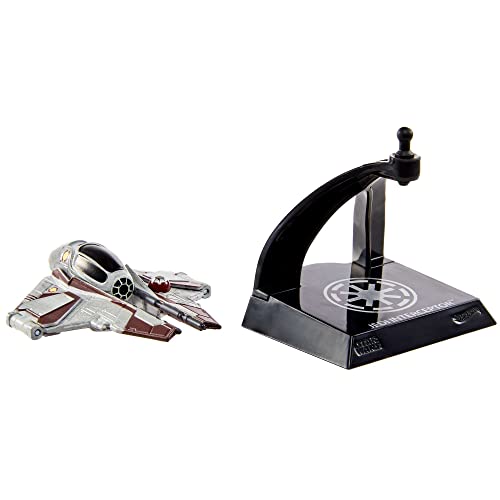 Star Wars Starships Select Premium Diecast OBI-Wan Kenobi s Jedi Interceptor - Cosmic Adventure Play Set