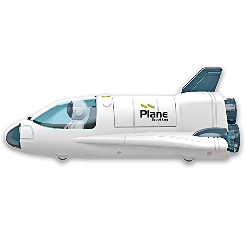 Budget Space Shuttle Spacecraft Airplane Toys For Kids With Lights & Sound & Astronaut Figure,Spaceship Toys For Any Interstellar Mission Adventure,Toy Rocket Gift For Boys 3-5-8 - Cosmic Adventure Play Set
