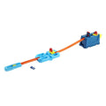 Wholesale Track Builder Unlimited Stunt Crash Box Playset With 18 Building Components In Storage Box With Lid & One 1:64 Scale Hot Wheels Car Awesome Gift For Kids 6 To 12 Years Old - Vehicle Adventure Play Collection