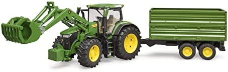 John Deere 7930 With Frontloader And Tandemaxle Tipping Trail - Farm Adventure Play Edition