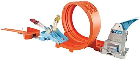 Rapid Raceway Champion Action Hot Wheels Championship Track Speed Boost Oval Track Ages 4 And Older - Vehicle Adventure Play Collection