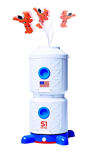 Top 10 Stro Venture Space Playset – Toy Space Station & Space Capsule With Lights And Sound & 2 Astronaut Figurine Toys For Boys And Girls - Cosmic Adventure Play Set