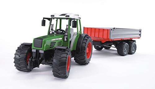 Budget 02104 Fendt 209 S. Farm Tractor With Tipping Trail - Farm Adventure Play Edition