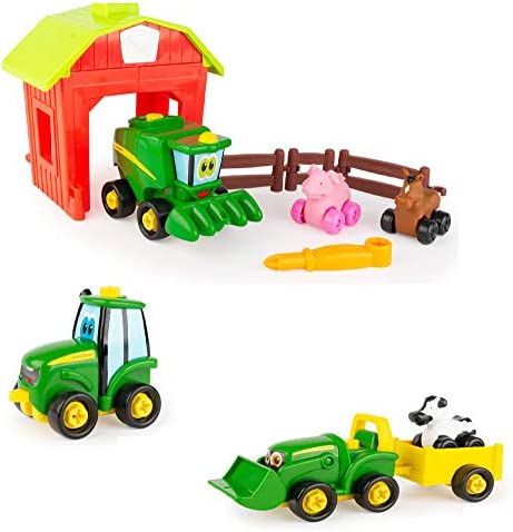 Build-a-Buddy – Johnny Tractor Toy And Screwdriver Ages 3 And Up - Farm Adventure Play Edition