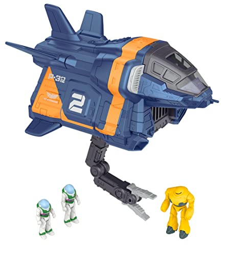 Disney Pixar Lightyear Toys Armadillo Vehicle With 3 Action Figures Lights Sounds And Claw Arm Hyperspeed Series Gamma Fusion Toy Gif - Cosmic Adventure Play Set