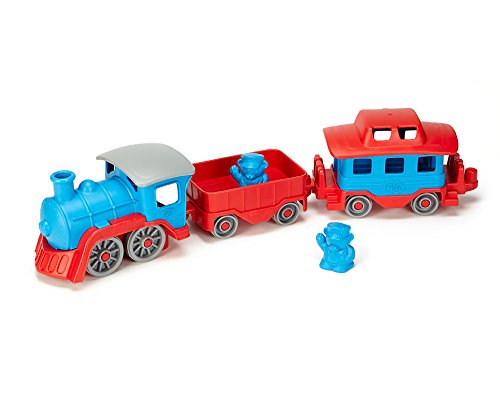 Top 10 Ain & Storybook Set – Pretend Play Motor Skills Reading Kids Toy Vehicle Gift Set. No BPA Phthalates PVC. Dishwasher Safe Recycled Materials Made In USA - Railway Imagination Collection