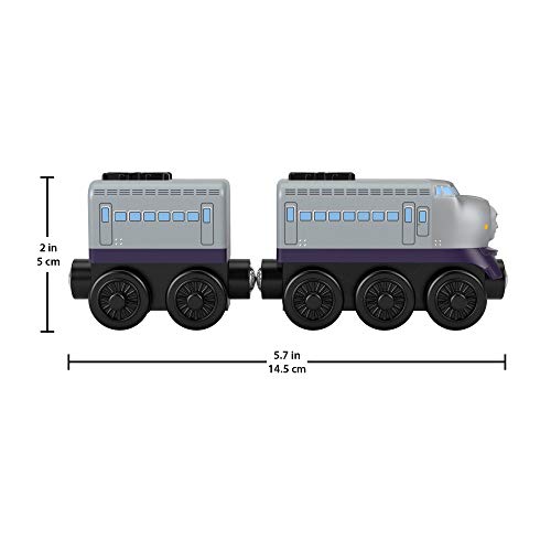 Wholesale Wood Kenji Push-along Train Engine For Toddlers And Preschool Kids Ages 2 Years And Up - Railway Imagination Collection