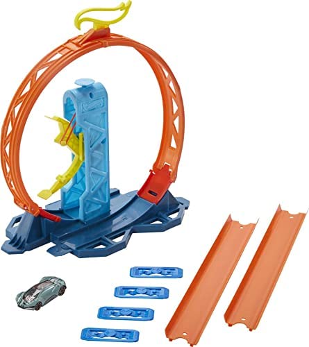 Track Builder Pack Assorted Curve Parts Connecting Sets Ages 4 And Older - Vehicle Adventure Play Collection