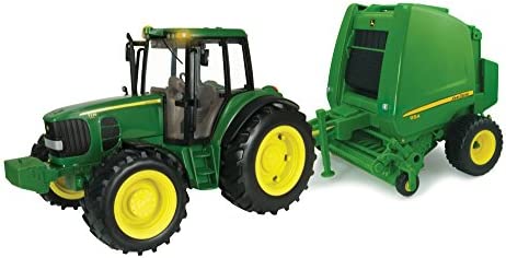 TOMY John Deere Big Farm Tractor With Wag - Farm Adventure Play Edition