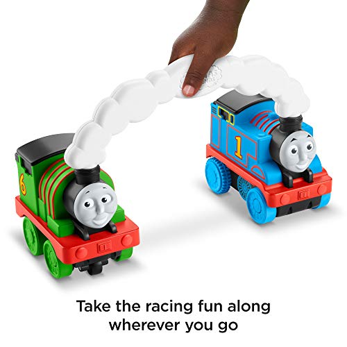 Deals Price Thomas & Friends Race & Chase RC Remote Controlled Toy Train Engines For Toddlers And Preschool Kids 2 Years And Ol - Railway Imagination Collection