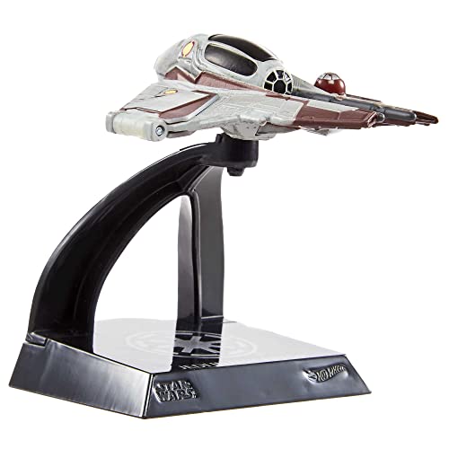 Star Wars Starships Select Premium Diecast OBI-Wan Kenobi s Jedi Interceptor - Cosmic Adventure Play Set
