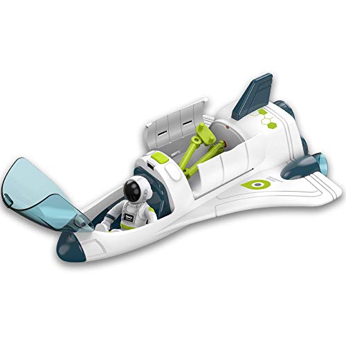 Budget Space Shuttle Spacecraft Airplane Toys For Kids With Lights & Sound & Astronaut Figure,Spaceship Toys For Any Interstellar Mission Adventure,Toy Rocket Gift For Boys 3-5-8 - Cosmic Adventure Play Set