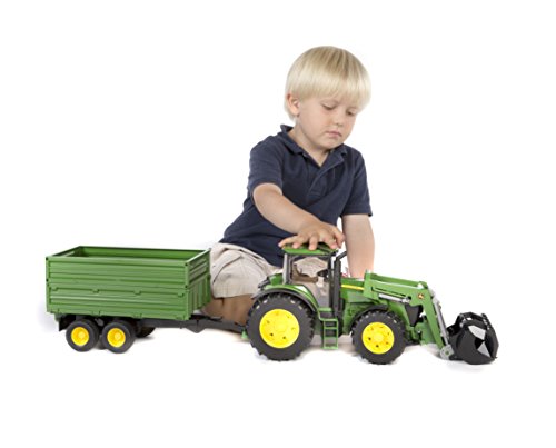 John Deere 7930 With Frontloader And Tandemaxle Tipping Trail - Farm Adventure Play Edition
