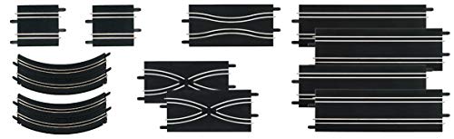 Go Extension Set 2 – 11Piece Track Expansion Accessory Pack – For Use With 1: 43 Scale Go & Digital143 Slot Car Racetrack Systems - Vehicle Adventure Play Collection