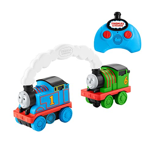 Deals Price Thomas & Friends Race & Chase RC Remote Controlled Toy Train Engines For Toddlers And Preschool Kids 2 Years And Ol - Railway Imagination Collection