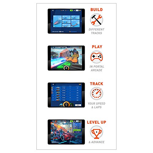 Promo Hot Wheels Id Smart Track Starter Kit With 3 Exclusive Cars Track Pieces And Hot Wheels Race Portal For Physical & Digital Play Gift For Kids Ages 8 Years Old & Up - Vehicle Adventure Play Collection