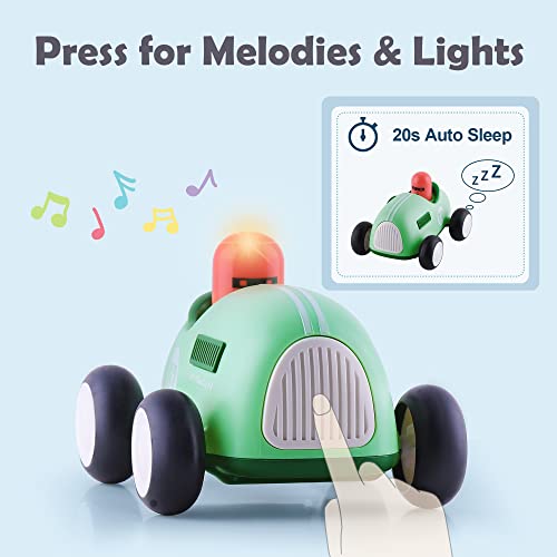 Promo Baby Car Toys W/ Lights Music Toddler Push And Go Friction Powered Toy Set Kids Electronic Submarines Vehicle Playset Birthday Gift For 12 18 Month 1 2 3 Years Old Boys Girls Infants - Marine Adventure Collection