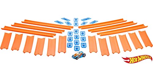 Track Builder Straight Track With Car Styles May Vary - Vehicle Adventure Play Collection