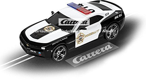 New GO 64031 Chevrolet Camarao ZL1 Sherrif Slot Car Racing Vehicl - Vehicle Adventure Play Collection