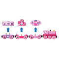 Princess Train Wooden Toys Girls Train Set Princess Toys Gifts For 3 4 5 Year Old Girls Train Set Pink Train Toddler Toy - Railway Imagination Collection