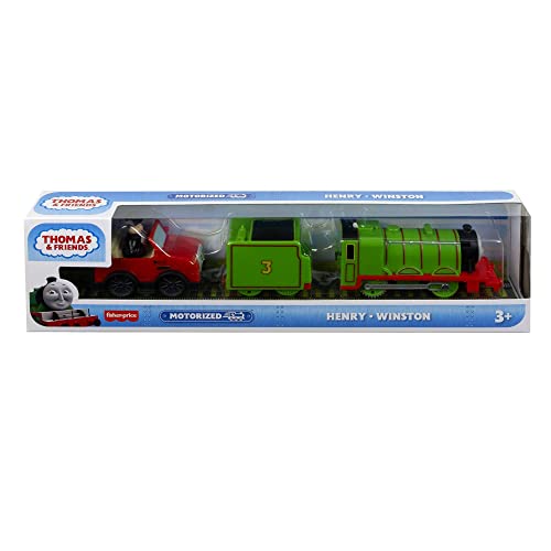 Wholesale Henry With Winston And Sir Topham Hatt Motorized Toy Train For Preschool Kids 3 Years And Ol - Railway Imagination Collection