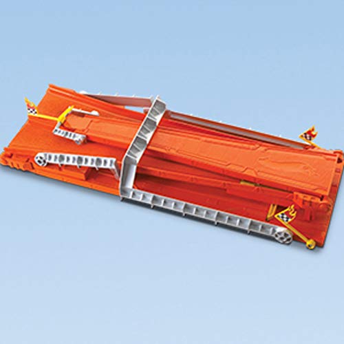 4-Lane Elimination Race Track Set Competitive Toy Car Racetrack Fair-Start Launcher 1 Hot Wheel Car Toy For Kids 4 Years Old & Up Amazon Exclusive - Vehicle Adventure Play Collection