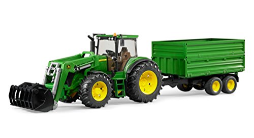 John Deere 7930 With Frontloader And Tandemaxle Tipping Trail - Farm Adventure Play Edition