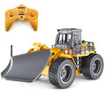 Deals Fisca RC Truck Remote Control Snow Plow 6 Channel 2.4G Alloy Snow Sweeper Vehicle 4WD Tractor Toy With Lights For Kid - Farm Adventure Play Edition