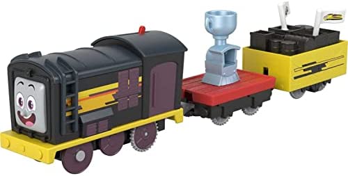Deliver The Win Diesel Motorized Battery-Powered Toy Train Engine For Preschool Kids Ages 3 Years And Ol - Railway Imagination Collection