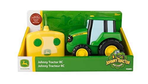 Discount Radio Controlled Johnny Tractor Toy — John Deere Tractor Toys — Remote Control Toy Tractor For Toddlers — 18 Months And Up - Farm Adventure Play Edition