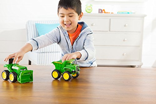 Sandbox Vehicle Set — Includes Dump Truck Toy And Tractor Toy With Loader — Girl And Boy Toys — Ages 18 Months And Up — 6 Inch — 2 Count - Farm Adventure Play Edition