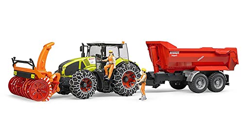 Budget Claas Axion 950 With Snow Chains & Snow Blow - Farm Adventure Play Edition