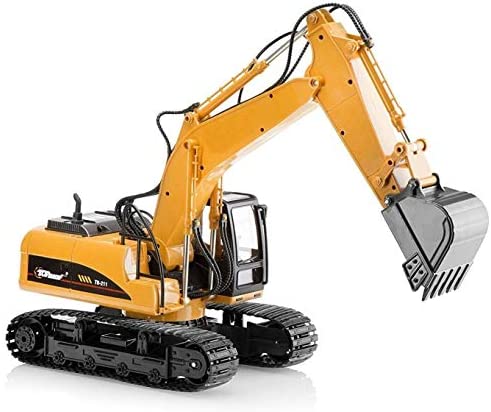 Excavator Toy Trucks Construction Toys Excavator Toys For Boys Diecast Metal Truck Toy Kids Tractor Toys 1:40 Scale Great Toddler Toys For 8 Year Old Boys And U - Farm Adventure Play Edition