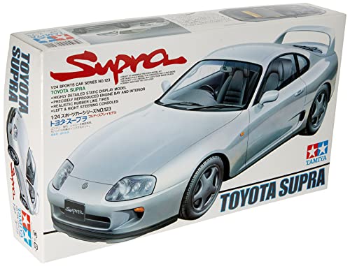 24123 1/24 Scale Sports Car Series Toyota Supra Model Kit (300024123) - Vehicle Adventure Play Collection