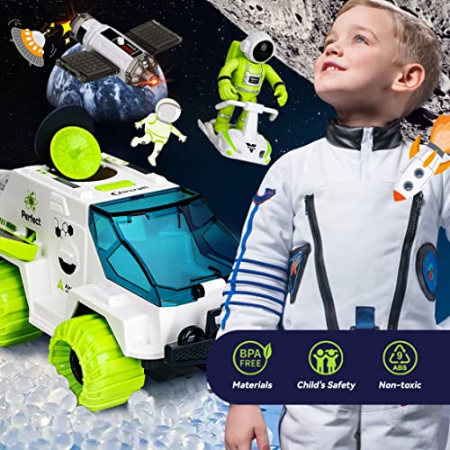 Space Toys For Kids Rocket Ship Toys For Kids With Space Shuttle Astronaut Figures And Space Rover Space Toys For Boys 5-8 Spaceship Toy For Kids Astro Boy Figure Toys For 3 Year Old Boys - Cosmic Adventure Play Set