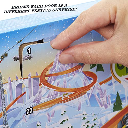 Top 10 2021 Advent Calendar With 24 Surprises That Include 8 1:64 Scale Vehicles & Other Cool Accessories Plus A Play Pane Mat For Collectors & Kids 3 Years Old & Up - Vehicle Adventure Play Collection