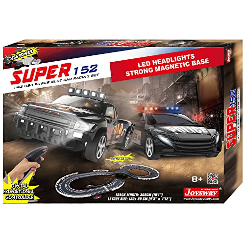 Top 10 Super 152 USB Power Slot Car Racing Set - Vehicle Adventure Play Collection