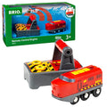 RIO World 33213 – RC Train – 2 Piece Wooden Toy Train Set For Kids Age 3 And Up - Railway Imagination Collection