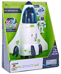 Budget Space Shuttle Spacecraft Airplane Toys For Kids With Lights & Sound & Astronaut Figure,Spaceship Toys For Any Interstellar Mission Adventure,Toy Rocket Gift For Boys 3-5-8 - Cosmic Adventure Play Set