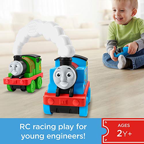 Deals Price Thomas & Friends Race & Chase RC Remote Controlled Toy Train Engines For Toddlers And Preschool Kids 2 Years And Ol - Railway Imagination Collection