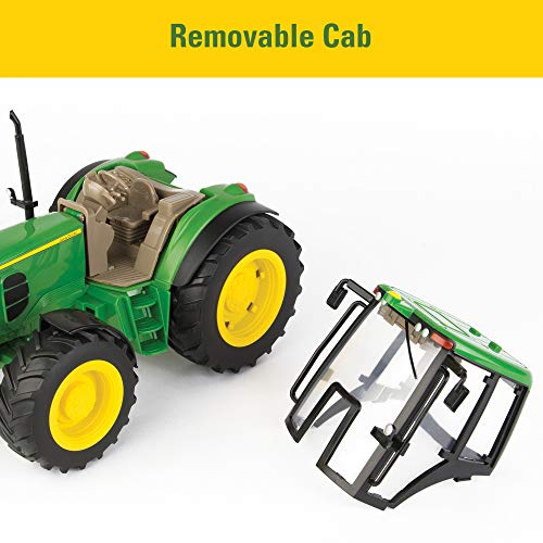TOMY John Deere Big Farm Tractor With Wag - Farm Adventure Play Edition