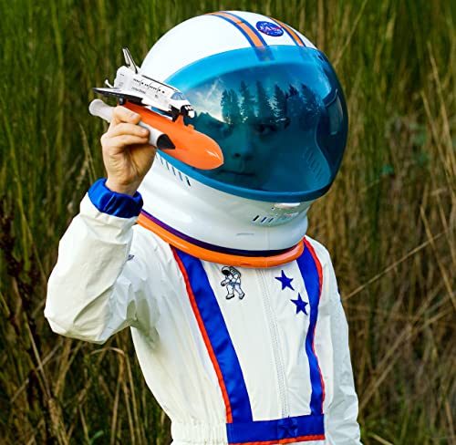 ASA Space Shuttle Toy For Kids Pretend Play 2 Piece Set Rocket Ship With Lights And Sound Diecast Spaceship For Boys Girls Toddlers - Cosmic Adventure Play Set