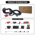 Electric Racing Tracks Loop Circuit Track Set Lightning McQueen Toys And Storm Battery-Powered Including 2 Slot Cars 1:43 Scale With Dual Racing And 2 Controllers - Vehicle Adventure Play Collection