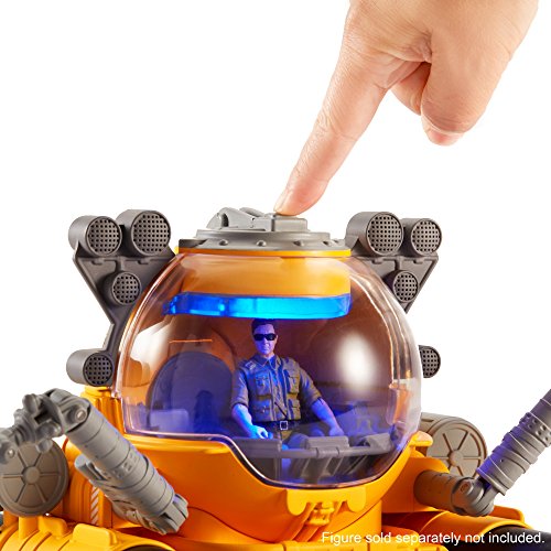 MATCHBOX JURASSIC WORLD VEHICLE DEEP-DIVE SUBMARINE Vehicle - Marine Adventure Collection