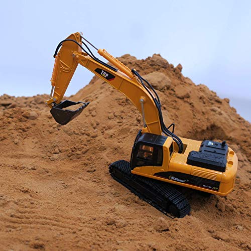 Excavator Toy Trucks Construction Toys Excavator Toys For Boys Diecast Metal Truck Toy Kids Tractor Toys 1:40 Scale Great Toddler Toys For 8 Year Old Boys And U - Farm Adventure Play Edition