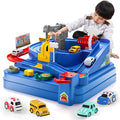 Deals Kids Race Track Car Adventure Toy For Toddlers – Car Rescue Adventure Toys Gifts For Boys Age 3 Car Toys For Toddlers 2-4 Years Educational Puzzles Car Toys For 4 5 6 Year Old Boys Girls - Vehicle Adventure Play Collection