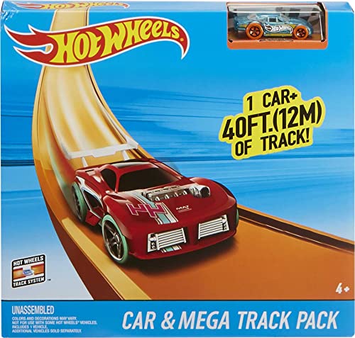 Car & Mega Track Pack Amazon Exclusive - Vehicle Adventure Play Collection