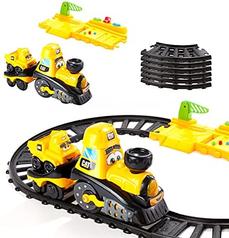 Discount Cat Construction Power Track Friends Preschool Train Se - Railway Imagination Collection