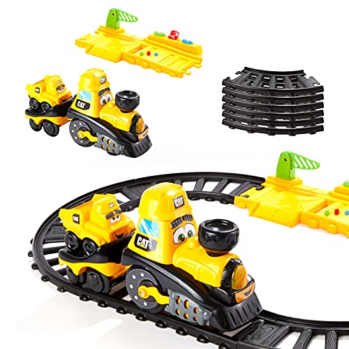 Discount Cat Construction Power Track Friends Preschool Train Se - Railway Imagination Collection