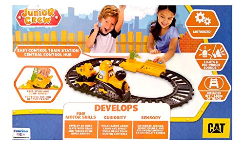 Discount Cat Construction Power Track Friends Preschool Train Se - Railway Imagination Collection